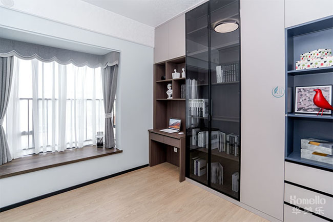 143㎡四居，愛馬仕橙與現(xiàn)代簡約的碰撞，高雅大氣又舒適